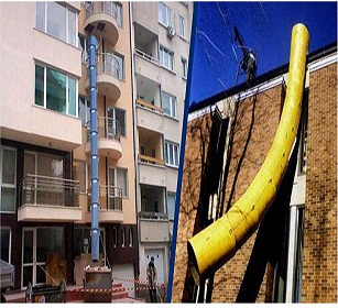 Premium Garbage Chute by OPC Fiber